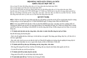 Nghị quyết 125/2008/NQ-HĐND sửa đổi chính sách đào tạo, bồi dưỡng thu hút cán bộ, hỗ trợ cán bộ luân chuyển
