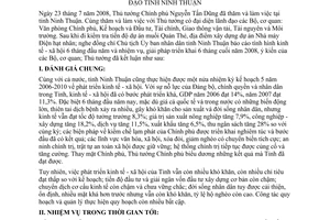 Thông báo 196/TB-VPCP kết luận Thủ tướng Nguyễn Tấn Dũng làm việc lãnh đạo tỉnh Ninh Thuận