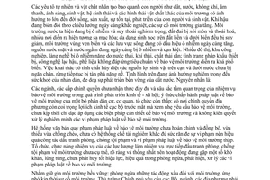 Chỉ thị 24/2008/CT-TTg tăng cường công tác phòng, chống tội phạm vi phạm pháp luật bảo vệ môi trường thời kỳ hội nhập