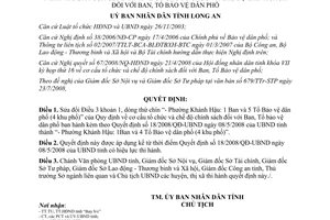 Quyết định 29/2008/QĐ-UBND sửa đổi Quyết định 18/2008/QĐ-UBND Long An