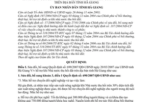 Quyết định 2567/2008/QĐ-UBND sửa đổi Quyết định 690/2007/QĐ-UBND