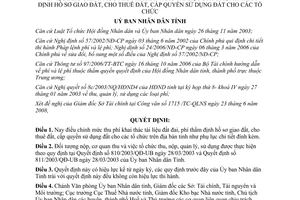 Quyết định 1801/QĐ-UBND phí khai thác tài liệu đất đai thẩm định hồ sơ Thừa Thiên Huế