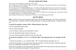 Quyết định 32/2008/QĐ-UBND phân cấp cơ cấu nguồn vốn đầu tư xây dựng trường học và trường dạy nghề công lập