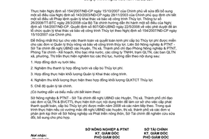 Công văn 658/CV-NN-TC hướng dẫn thủ tục để thanh toán, quyết toán kinh phí cấp b