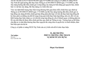 Công văn  180/BXD-KTXD Hướng dẫn áp dụng TT 09/2008/TT-BXD điều chỉnh giá và hợp đồng xây dựng