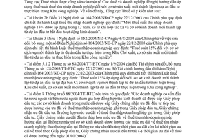 Công văn 3559/TCT-CS thuế suất thuế TNDN