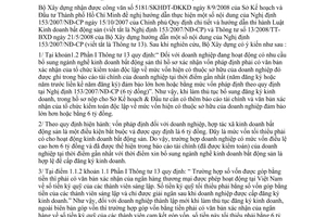 Công văn  84/BXD-QLN  hướng dẫn thực hiện NĐ 153/2007/NĐ-CP và TT 13/2008/TT-BXD Luật Kinh doanh bất động sản