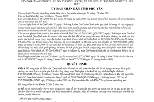 Quyết định 1384/2008/QĐ-UBND bổ sung mức hỗ trợ khi nhà nước thu hồi đất