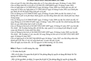 Quyết định 78/2008/QĐ-UBND lệ phí đăng ký giao dịch bảo đảm