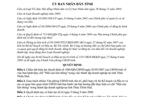 Quyết định 2019/QĐ-UBND chấm dứt 1086/QĐ-UBND Quy chế một cửa liên thông Thừa Thiên Huế