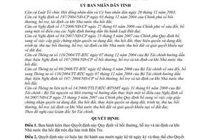 Quyết định 23/2008/QĐ-UBND quy định bồi thường, hỗ trợ và tái định cư khi nhà nước thu hồi đất trên địa bàn tỉnh Bến Tre