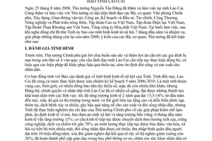 Thông báo 241/TB-VPCP kết luận Thủ tướng Nguyễn Tấn Dũng làm việc lãnh đạo tỉnh Lào Cai