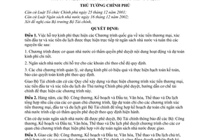 Quyết định 123/2008/QĐ-TTg hỗ trợ thực hiện các chương trình quốc gia về xúc tiến thương mại, xúc tiến đầu tư và xúc tiến du lịch