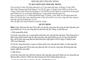 Quyết định 25/2008/QĐ-UBND Quy định tạm thời mức hỗ trợ cán bộ, công chức