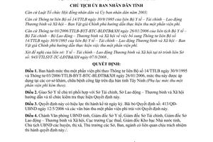 Quyết định 2040/QĐ-UBND năm 2008 mức thu một phần viện phí tại cơ sở khám chữa bệnh công lập Tây Ninh
