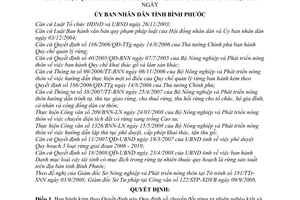 Quyết định 60/2008/QĐ-UBND chuyển đổi rừng tự nhiên nghèo kiệt