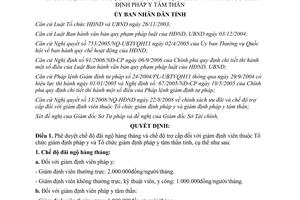 Quyết định 30/2008/QĐ-UBND đãi ngộ hàng tháng trợ cấp cho giám định viên