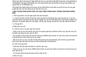 Hướng dẫn 2539/NHCS-TD thủ tục cho vay giải quyết việc làm Quỹ Quốc gia