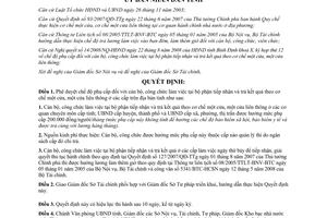 Quyết định 31/2008/QĐ-UBND phụ cấp đối với cán bộ cơ chế một cửa Bình Định