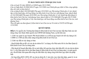 Quyết định 35/2008/QĐ-UBND ủy quyền giao nhiệm vụ Ban Quản lý Khu kinh tế