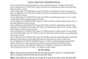 Quyết định 82/2008/QĐ-UBND chế độ thu, quản lý sử dụng phí khai thác