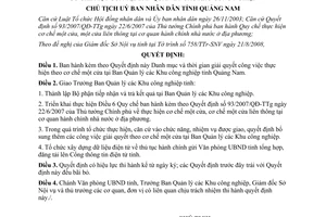 Quyết định 3065/QĐ-UBND năm 2008 Danh mục và thời gian giải quyết công việc