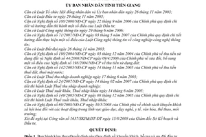 Quyết định 40/2008/QĐ-UBND khuyến khích, hỗ trợ và ưu đãi đ