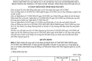 Quyết định 51/2008/QĐ-UBND điều chỉnh mức giá thu một phần viện phí