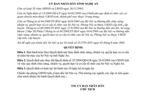 Quyết định 58/2008/QĐ-UBND Quy định chức năng nhiệm vụ quyền hạn cơ cấu tổ chức