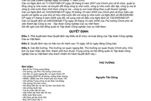 Quyết định 131/2008/QĐ-TTg điều lệ tổ chức và hoạt động của tập đoàn công nghiệp cao su Việt Nam