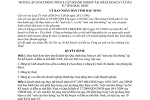 Quyết định 140/2008/QĐ-UBND  cơ chế một cửa liên thông