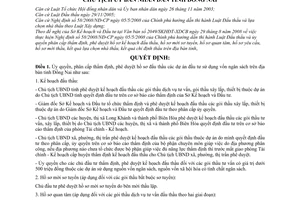 Quyết định 3185/QĐ-UBND ủy quyền, phân cấp thẩm định, phê duyệt hồ sơ