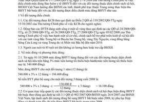 Công văn 3348/BHXH-BT hướng dẫn thu BHYT theo QĐ  117/2008/QĐ-TTg