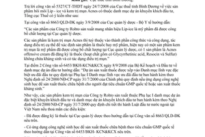 Công văn  3846/TCT-CS danh mục dự án khuyến khích đầu tư