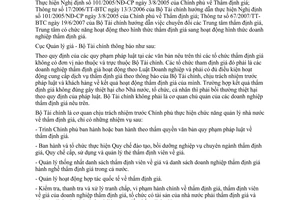 Công văn 171/CQLG-CSTH  cơ quan chủ quản của doanh nghiệp thẩm định giá