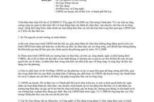 Công văn 7370/UBND triển khai Chỉ thị 29/2008/CT-TTg