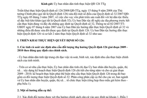 Công văn 933/UBDT-CSDT hướng dẫn Quyết định 126/2008/QĐ-TTg  cho vay vốn phát triển sản xuất hộ dân tộc thiểu số đặc biệt khó khăn