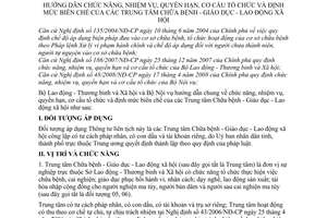 Thông tư liên tịch 21/2008/TTLT-BLĐTBXH-BNV hướng dẫn chức năng, nhiệm vụ, quyền hạn, cơ cấu tổ chức và định mức biên chế