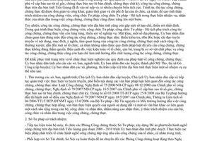 Chỉ thị 23/2008/CT-UBND công tác công chứng, chứng thực