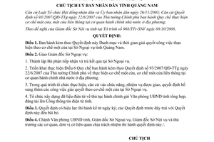 Quyết định 3328/QĐ-UBND năm 2008 danh mục và thời gian giải quyết công việc