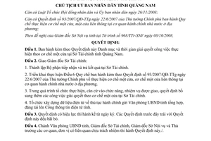 Quyết định 3330/QĐ-UBND năm 2008 danh mục và thời gian giải quyết công việc