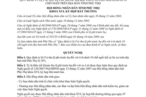 Nghị quyết 155/2008/NQ-HĐND Quy định tỷ lệ (%) thu lệ phí trước bạ ô tô