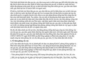 Chỉ thị 11/2008/CT-UBND tiêm phòng bắt buộc vắc xin cho gia súc gia cầm