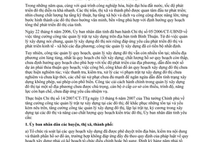 Chỉ thị 03/2008/CT-UBND tăng cường công tác quản lý trật tự xây dựng tại các đô thị