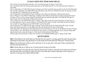 Quyết định 292/2008/QĐ-UBND  mức thu, quản lý sử dụng lệ phí cấp giấy chứng