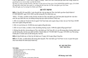 Quyết định 90/2008/QĐ-BTC quy định mức thu, việc thu, nộp, quản lý và sử dụng phí thư viện áp dụng tại thư viện Quốc gia Việt Nam