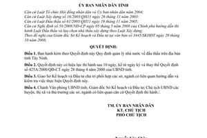 Quyết định 87/2008/QĐ-UBND  Quy định quản lý nhà nước đấu thầu