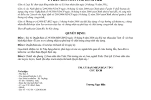 Quyết định 1251/QĐ-UBND.HC năm 2008 bãi bỏ Quyết định 39/2006/QĐ-UBND tỉnh Đồng Tháp