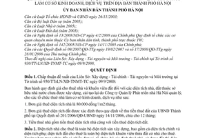 Quyết định 26/2008/QĐ-UBND giá thuê nhà thuộc sở hữu nhà nước do Công ty quản lý phát triển nhà Hà Nội quản lý