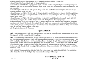 Quyết định 44/2008/QĐ-UBND quy định thu lệ phí cấp chứng minh nhân dân; lệ phí đăng ký và quản lý hộ khẩu trên địa bàn tỉnh Đồng Tháp